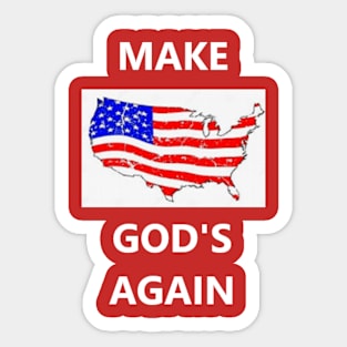 Make America God's Again Sticker